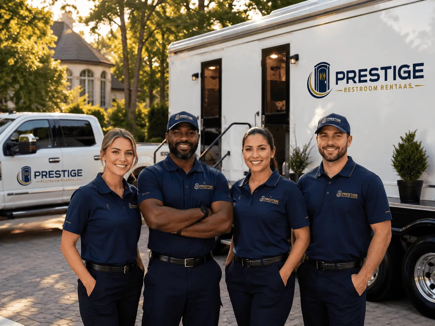 Trusted Luxury Portable Restrooms company in La Joya, NM